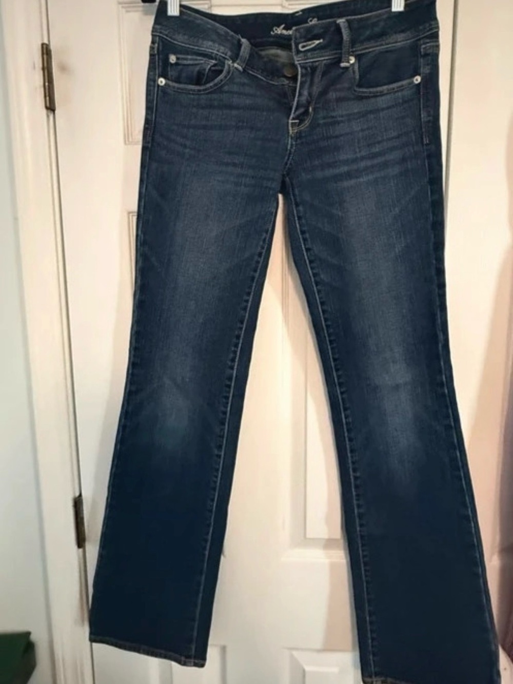 American Eagle Outfitters Dark Blue Flare Jeans